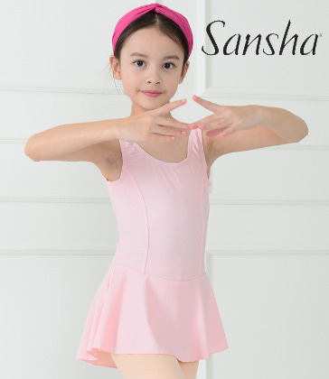 [Sansha(산샤)] 직수입 유아동 발레복 G516M/F - Fiona (Pale Pink)